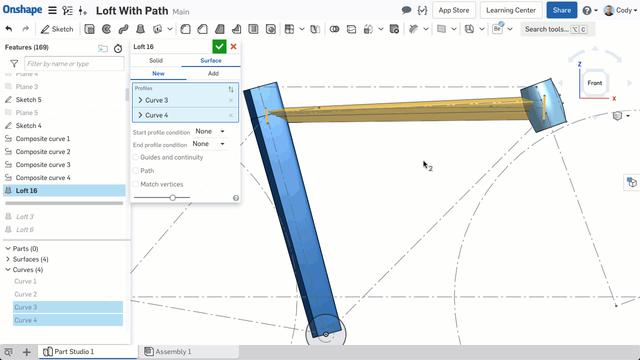 Tech Tip: Using A Path When Creating Lofts