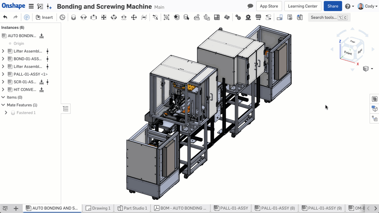 Arrow Key Rotate Onshape