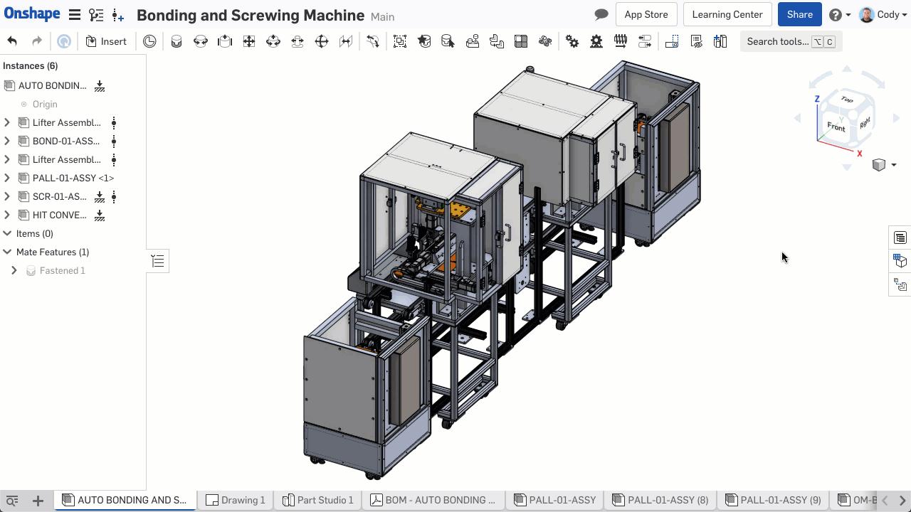 Arrow Key Rotate Onshape