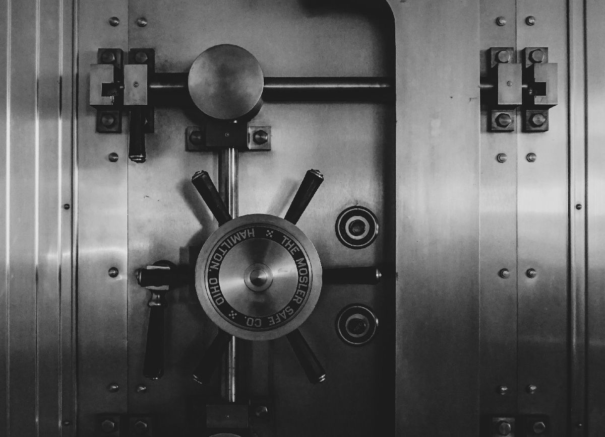 image of a bank vault