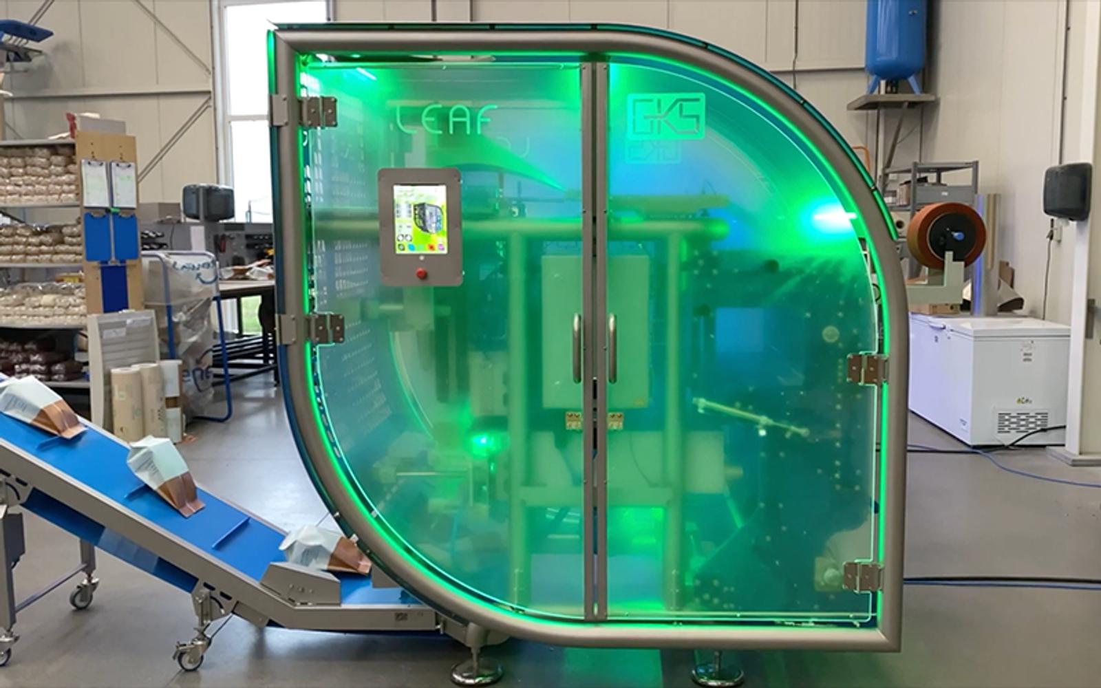 GKS Packaging introduced the LEAF to meet the growing demand for recyclable paper food packaging.