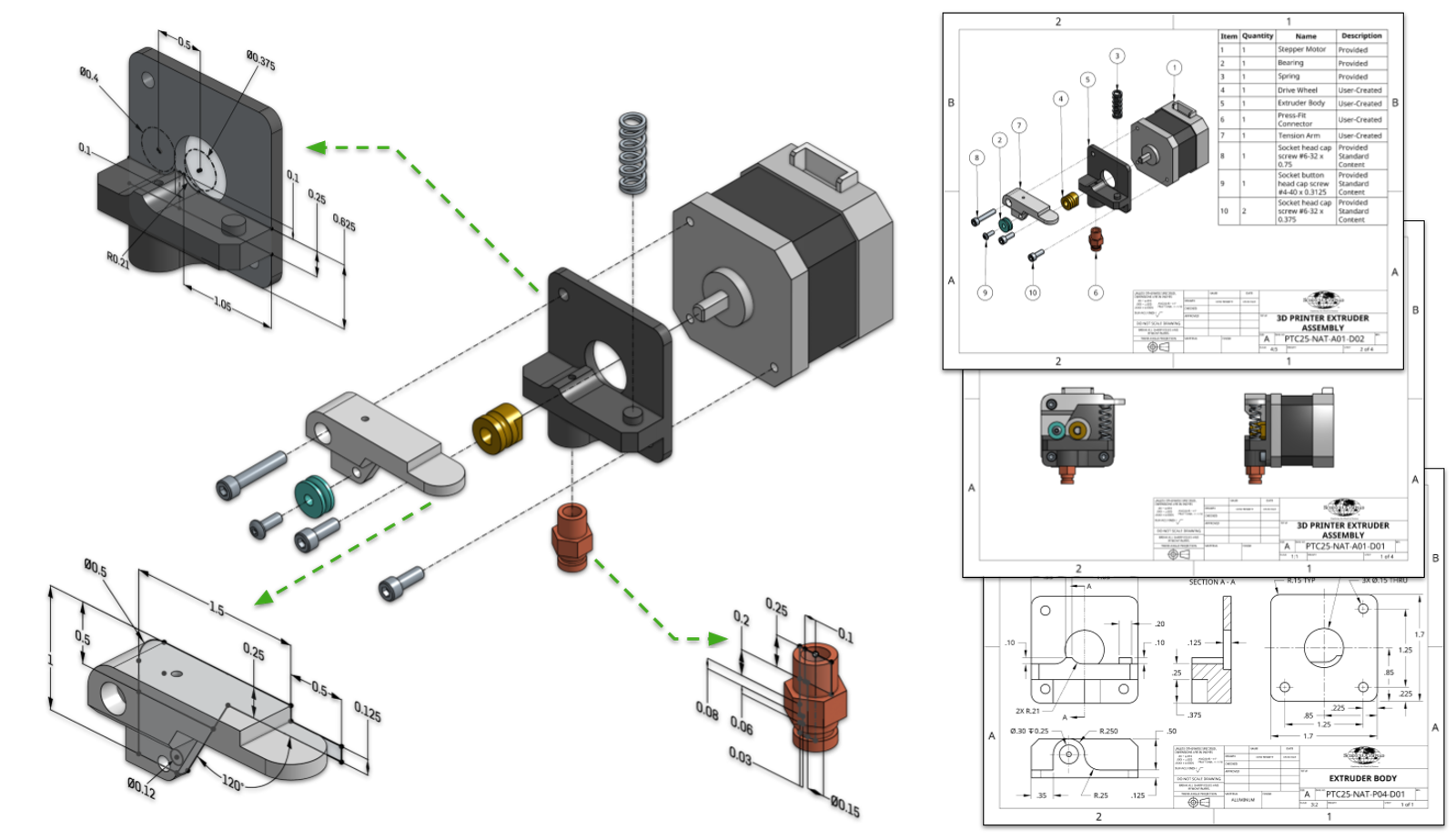 Image of the Science Olympiad Engineering CAD Event Materials