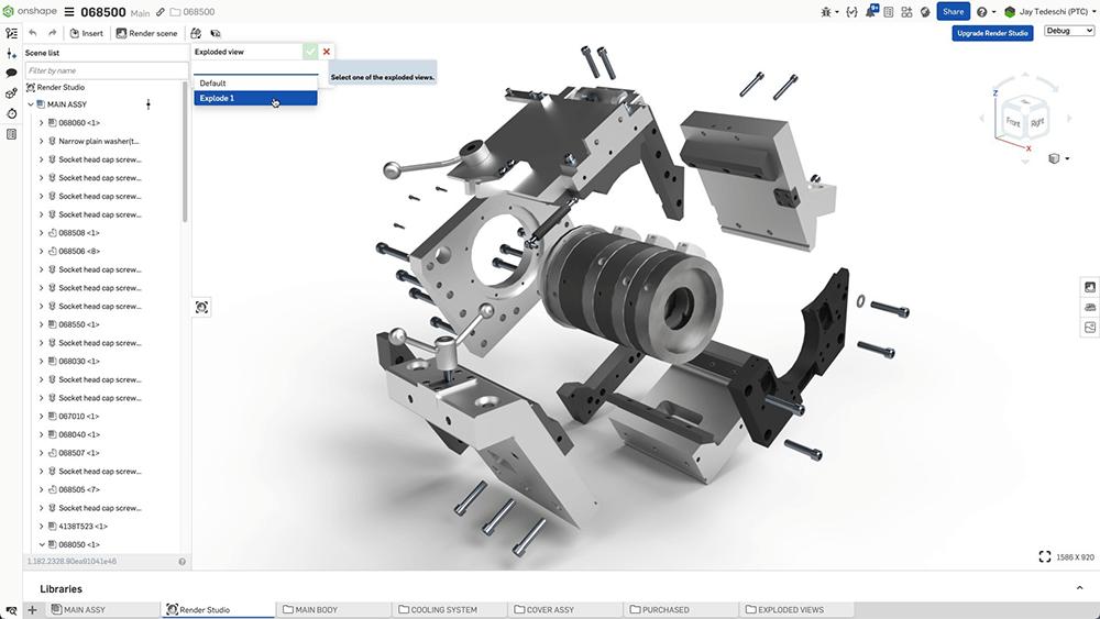 Onshape Render Studio