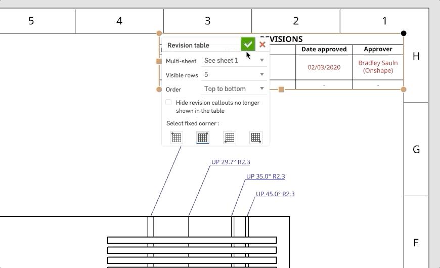 Revision Table Javascript Tech Tip: Using Drawing Revision Tables