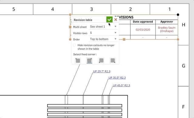 Tech Tip: Using Drawing Revision Tables