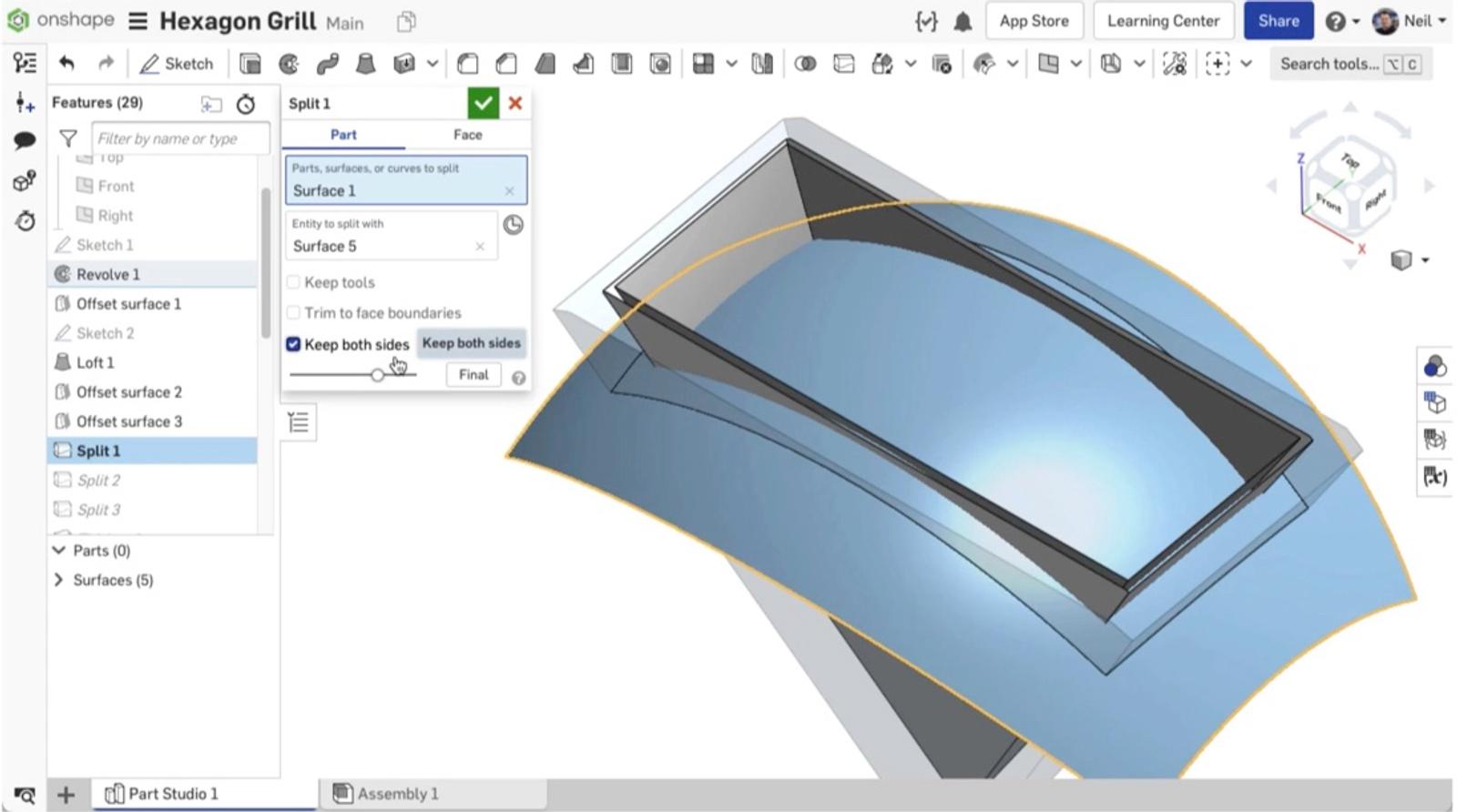 Improvements to the Split Part feature