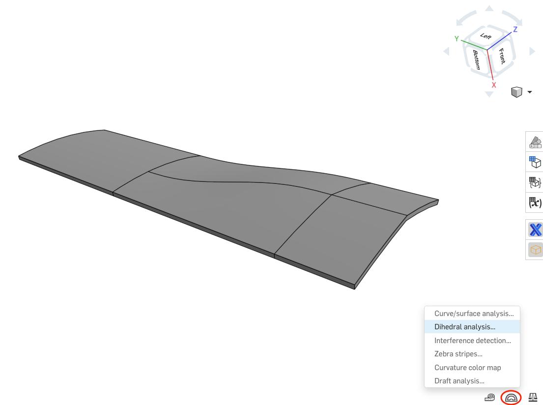 Tech Tip: Use Dihedral Analysis to Inspect Connectivity Between Two Faces