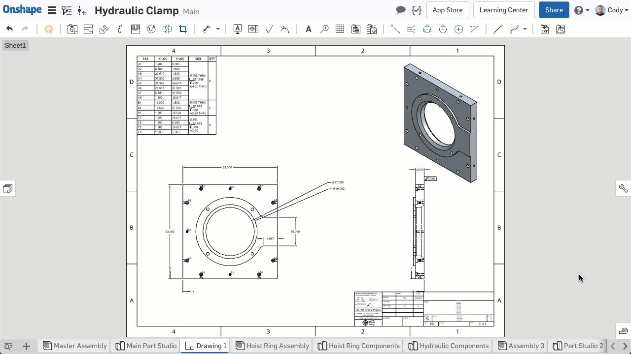 Using Measure in Onshape Drawings