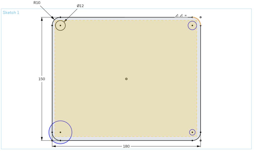 Box or Drag Selection in Onshape Sketches
