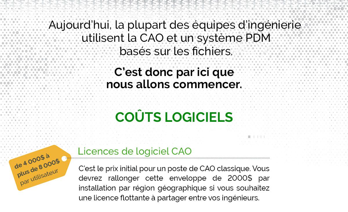 a white background with french text and a yellow tag on it .