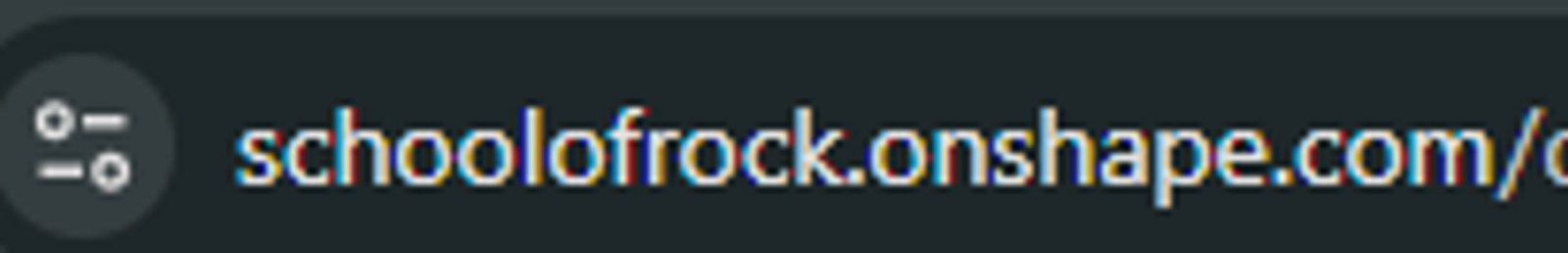 Image zoomed into the URL of an Enterprise Education account.