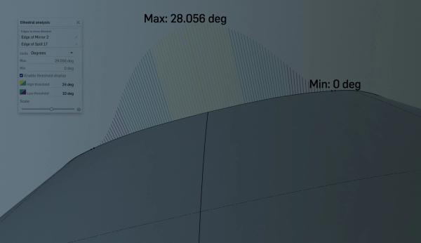Tech Tip: Use Dihedral Analysis to Inspect Connectivity Between Two Faces