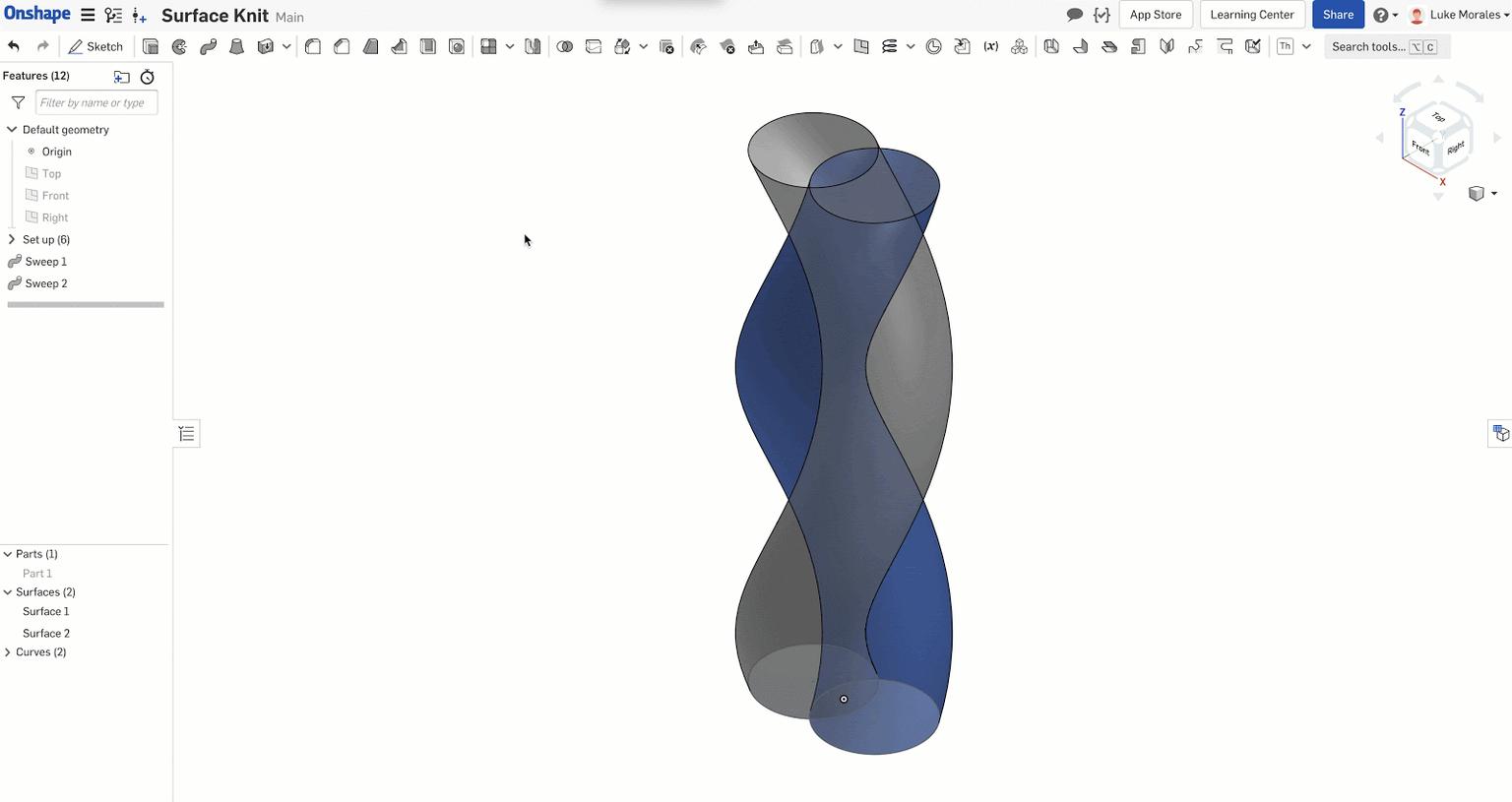 Tech Tip: Knitting Overlapping Surfaces