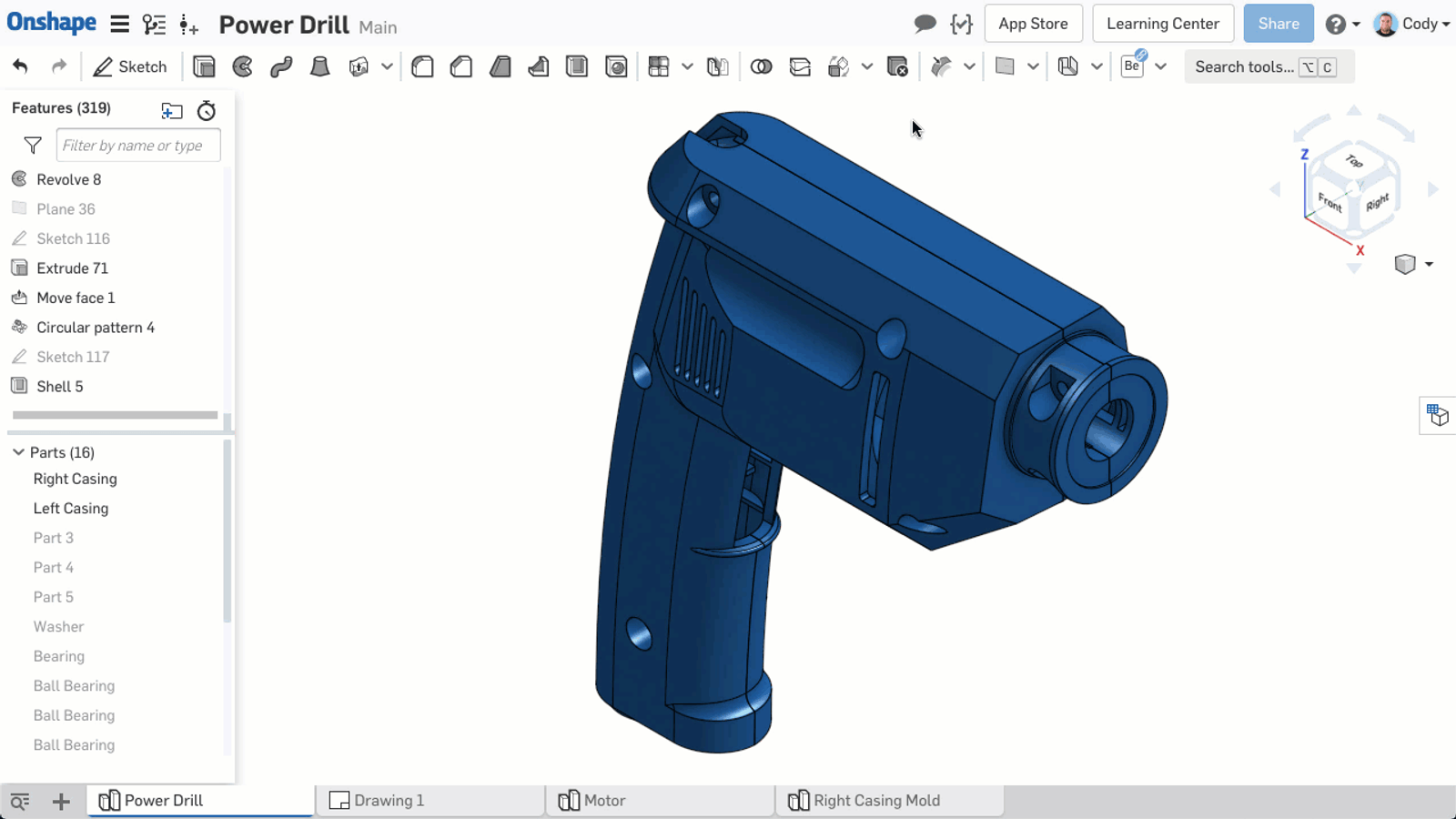 Pre-select geometry for plane