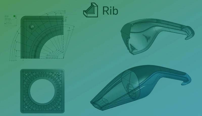 Creating Drafts with the Rib Feature