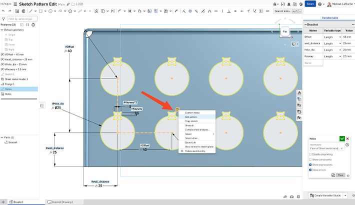 What's New: Edit Sketch Pattern, Configuration Visibility Conditions ...