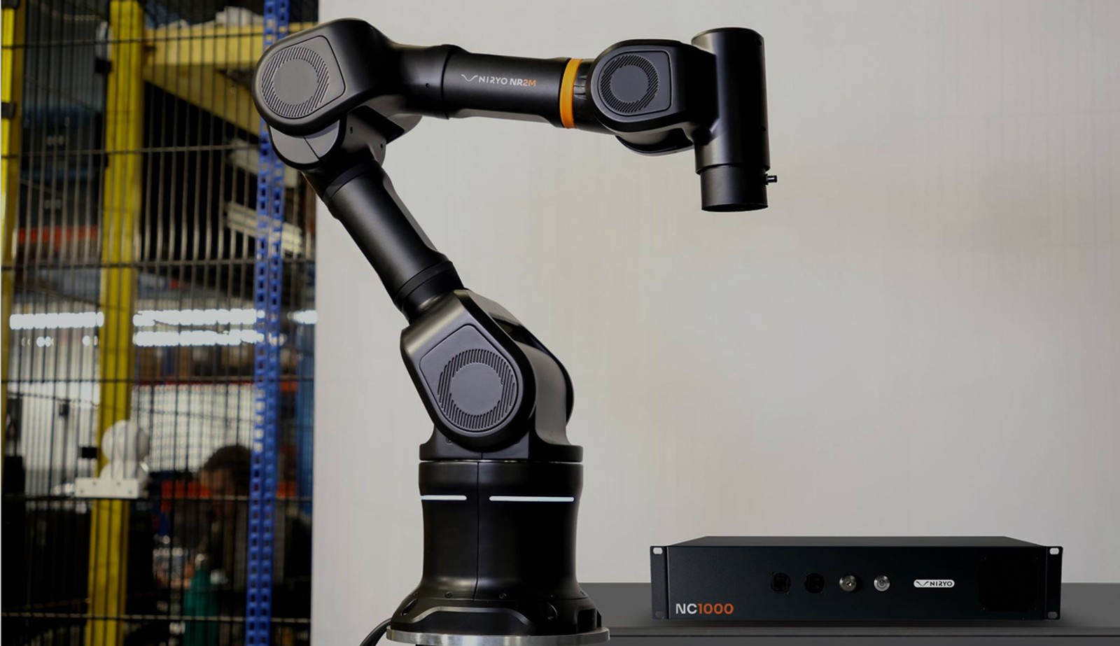 Niryo’s NR2M robotic arm and NC1000 controller.