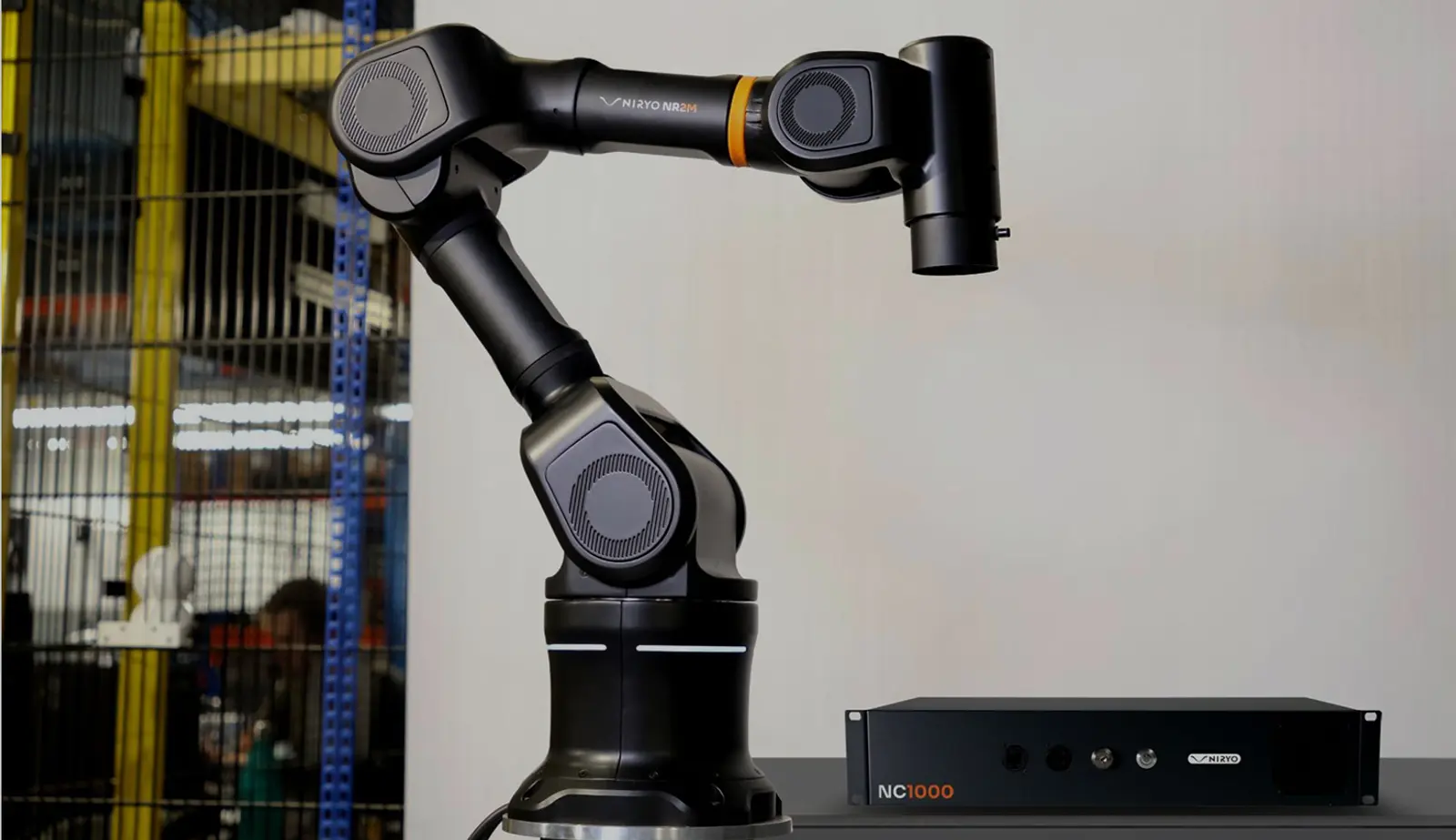 Niryo’s NR2M robotic arm and NC1000 controller.