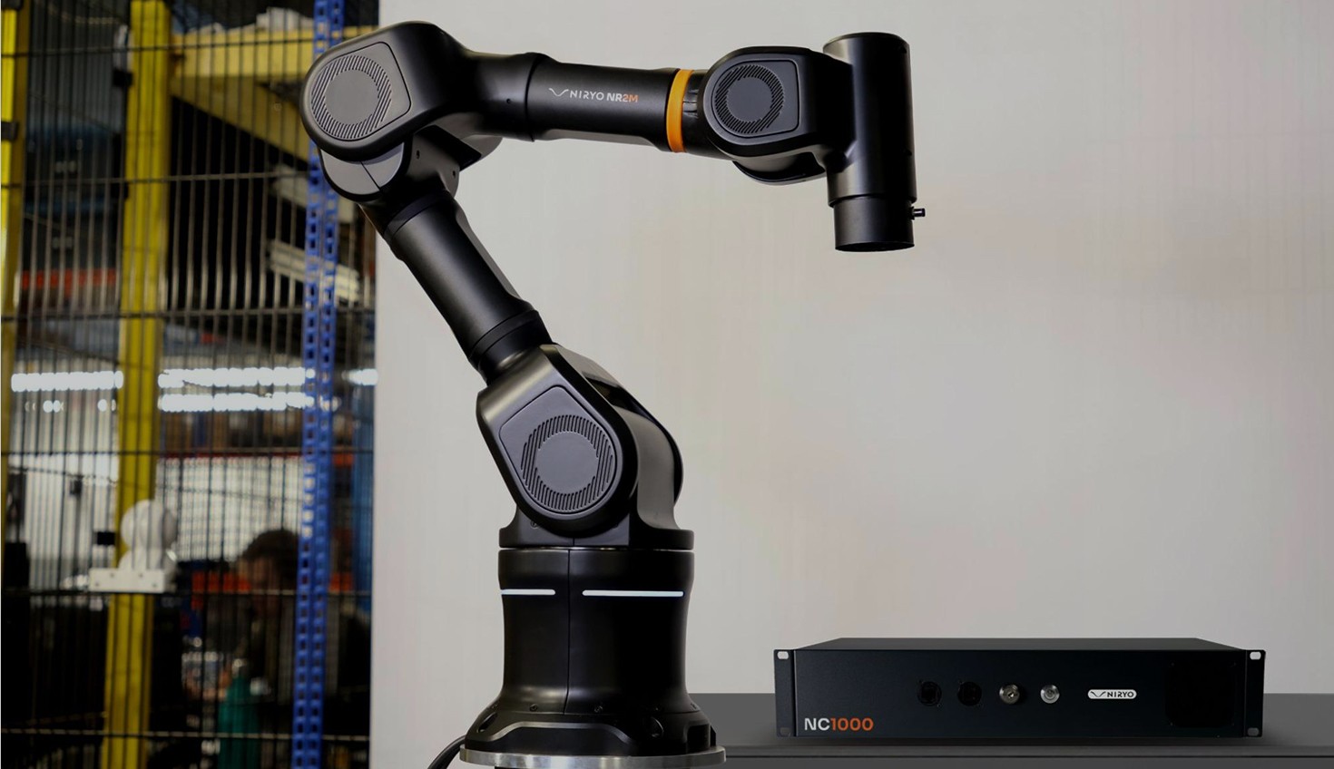 Niryo’s NR2M robotic arm and NC1000 controller.