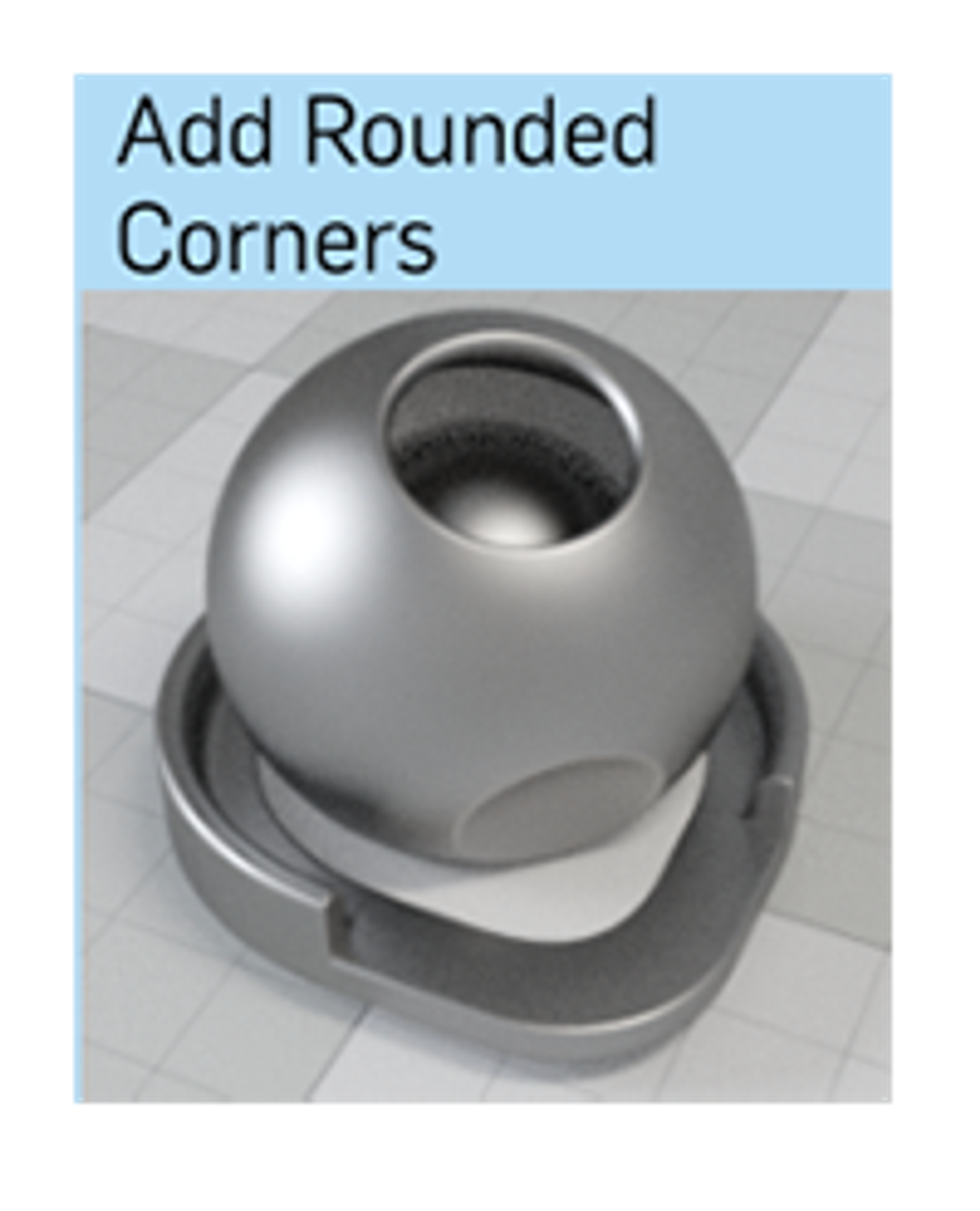 rounded corners
