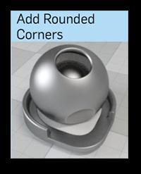 rounded corners