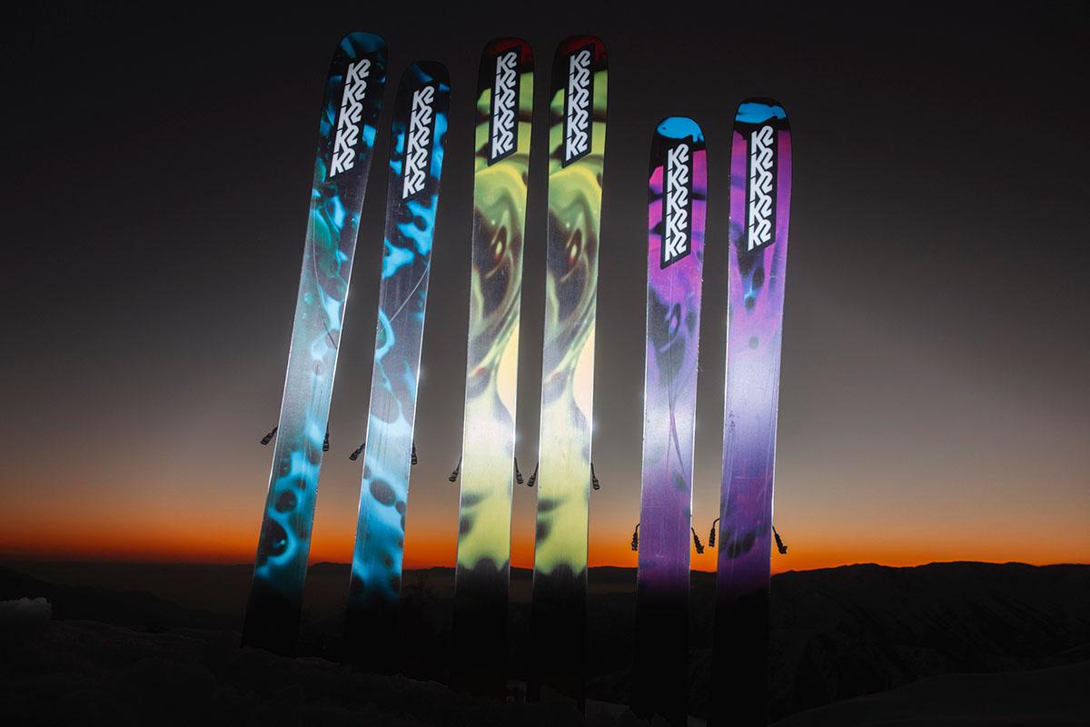 3 sets of K2 Skis