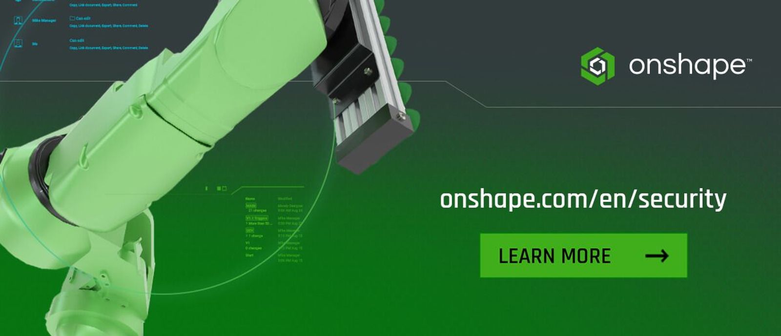 CTA to Security page