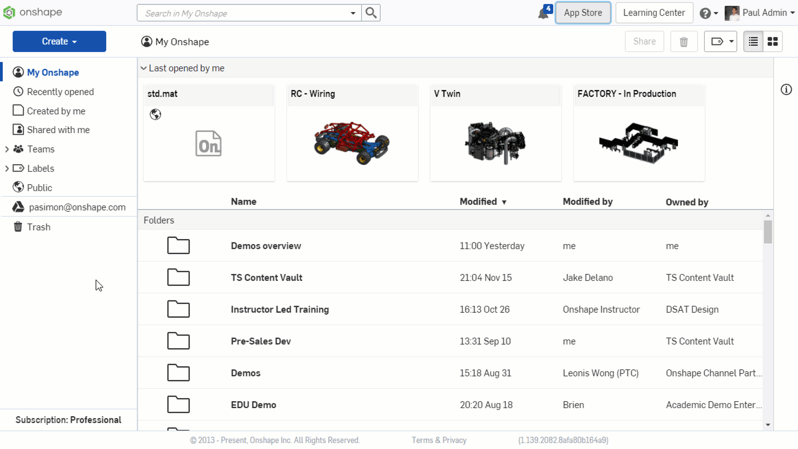 Right-click on the new Material Library tab and select “Update”.