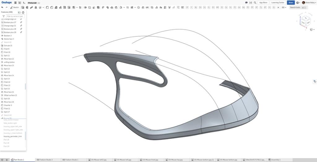How Does Onshape Handle Advanced Surface Modeling?