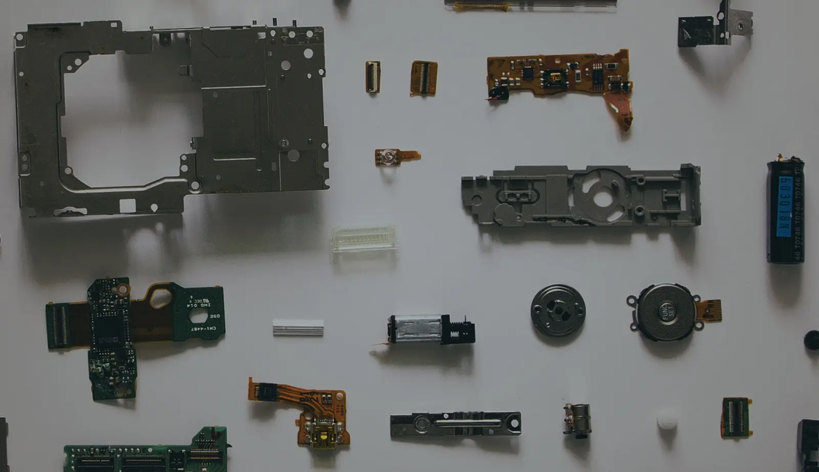 Stock image with an overlay showing the insides of a computer.