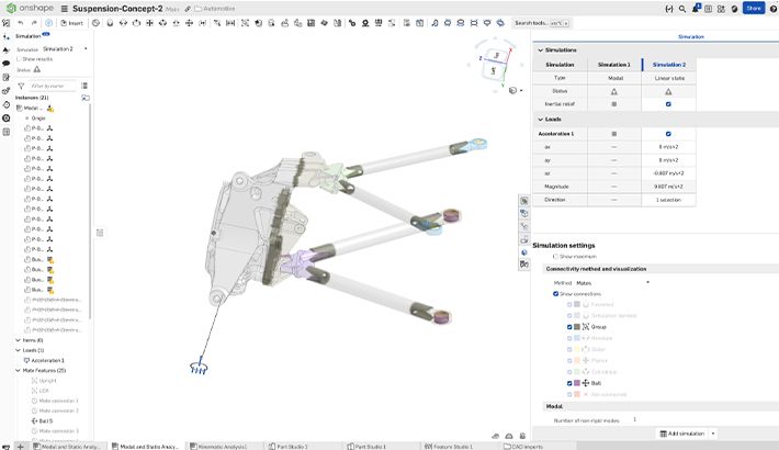 3 Ways to Create Mate Connectors Between Features in Onshape