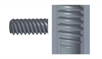 fonction personnalisée de création de filetage