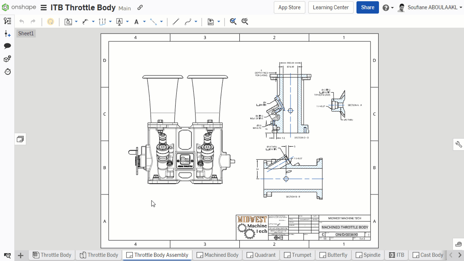 onshape interface