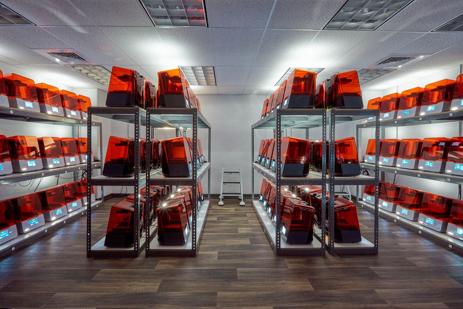 3D printers in storage