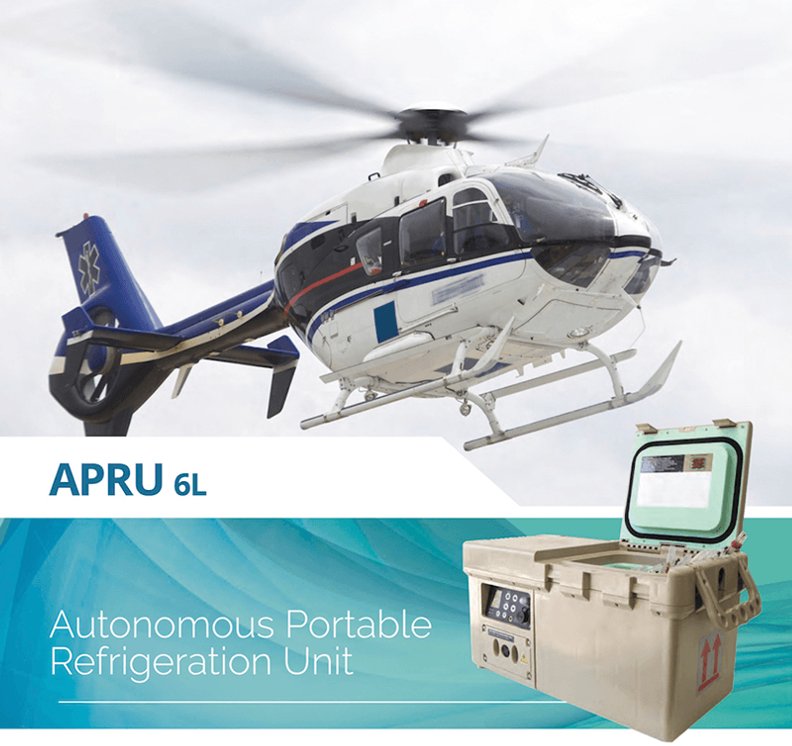 ad for Delta Development's Portable Medical Refrigerator