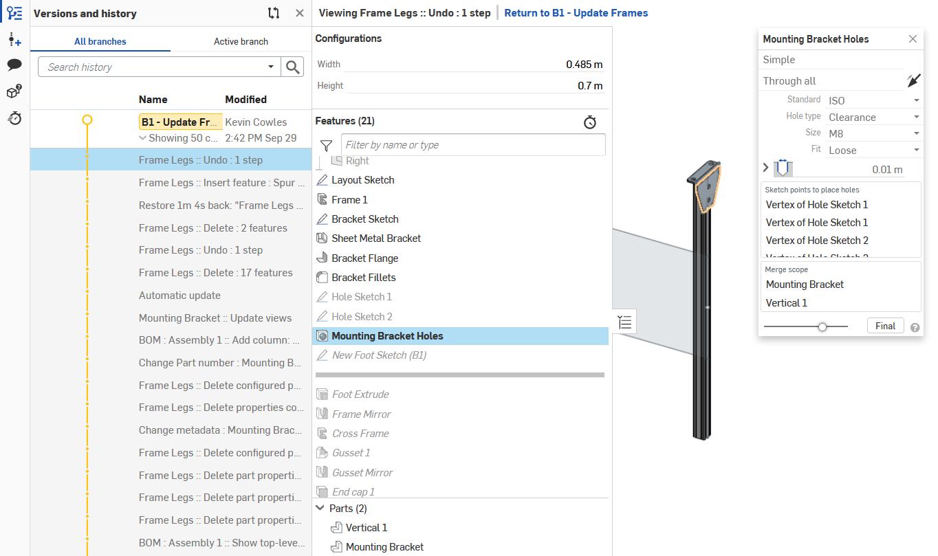 Multi-Instancing in Onshape