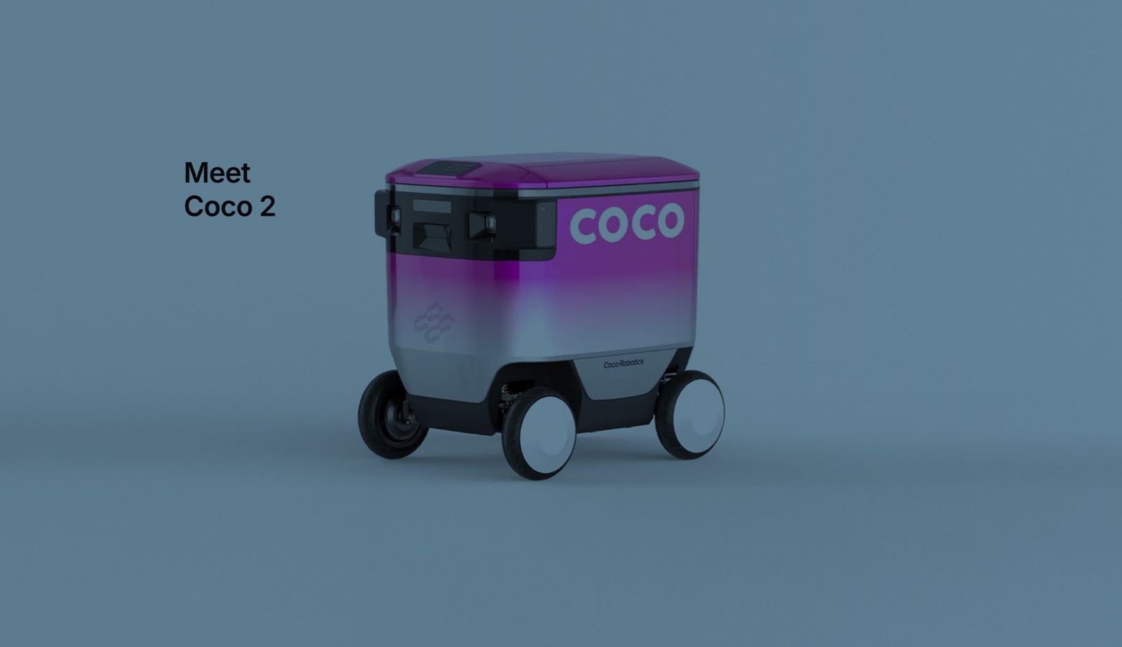 Image courtesy Coco Robotics
