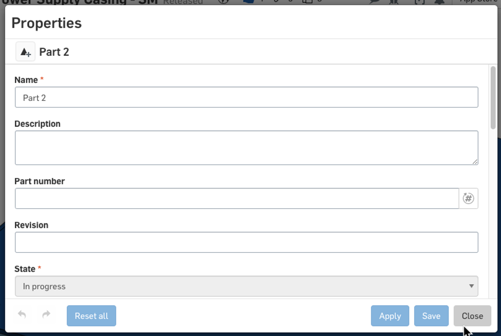 2019-09-24 - Tech Tip How to Reset Properties In Onshape-4