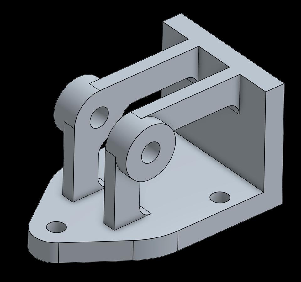 CAD model used in the exam