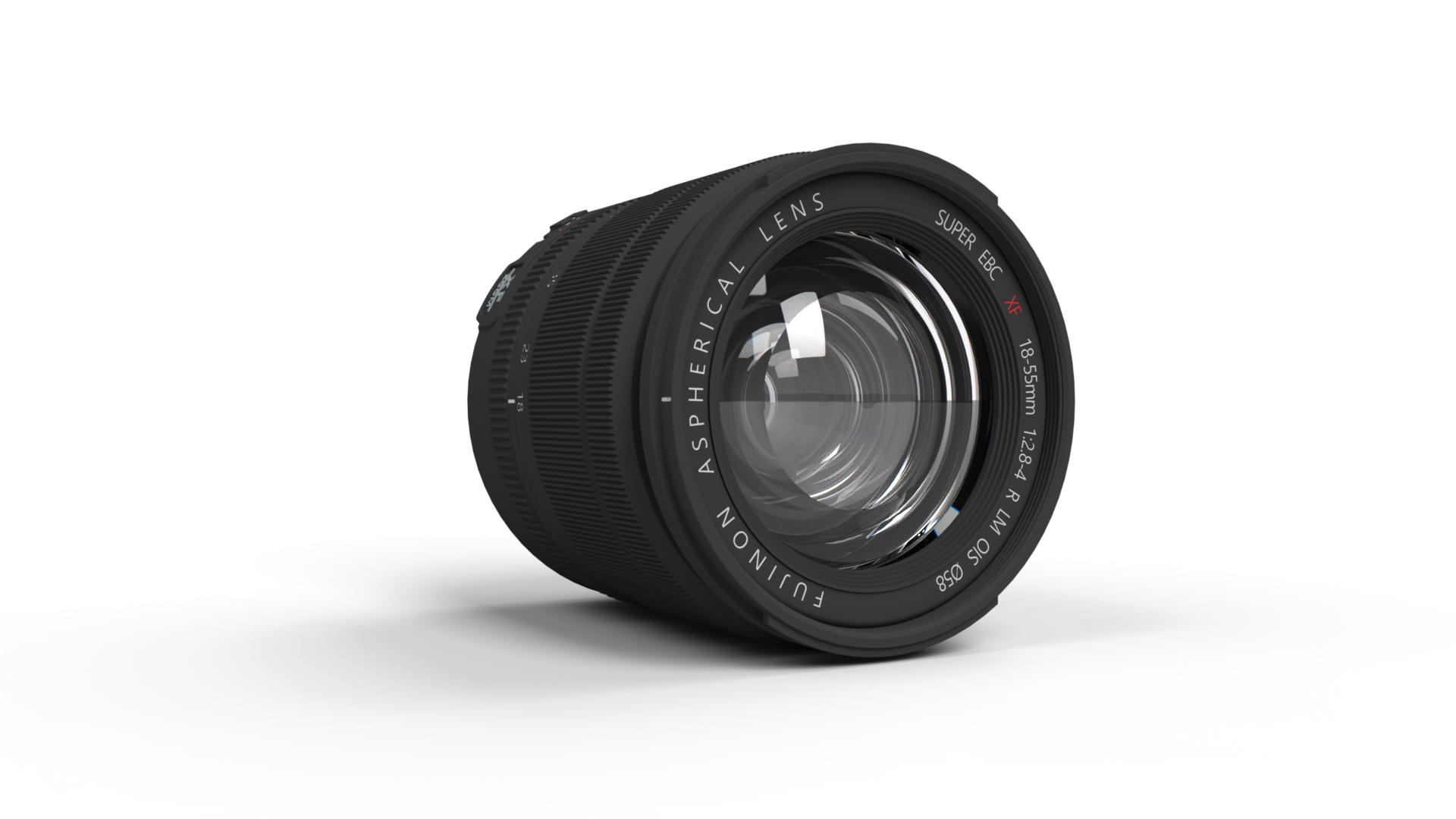 detachable zoom lens for a DSLR camera