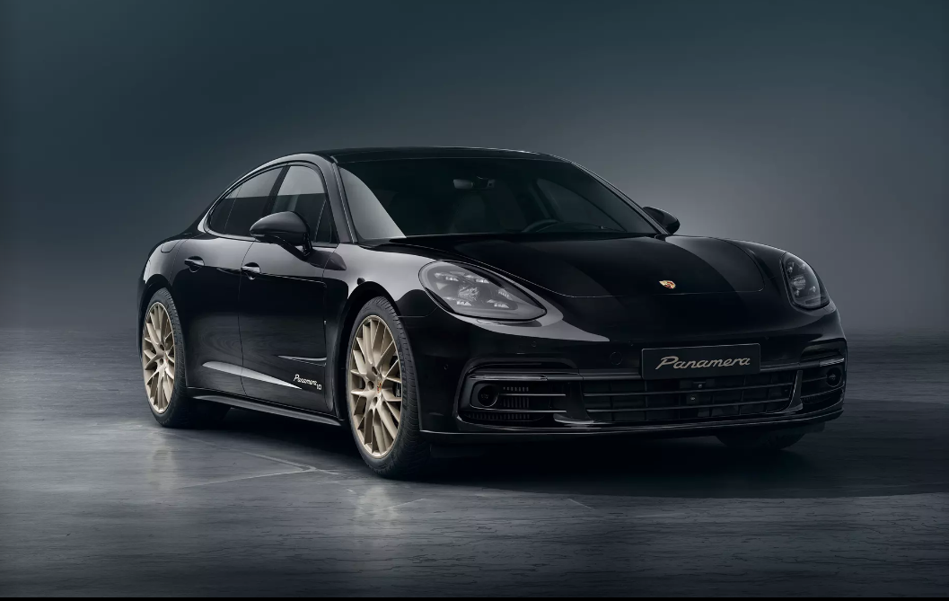 Photo of the Porsche Panamera, one of the luxury cars that has adopted haptic technology for its dashboard.